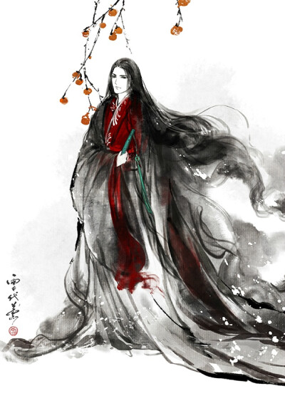 古风水墨画师『雪代熏』