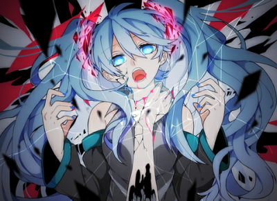 歌名:ゴーストルール(幽灵法则) vocal:初音未来作词,作曲,编曲:deco*