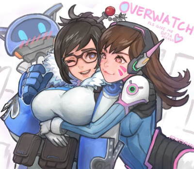 overwatch守望先锋〕dv.a与小美