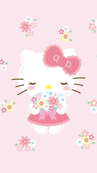 iphone 壁纸 hello kitty 凯蒂