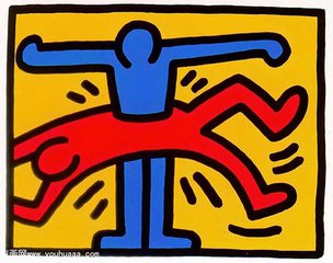 涂鸦艺术大师凯斯哈林keithharing