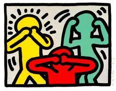 涂鸦艺术大师凯斯·哈林 (keith haring)