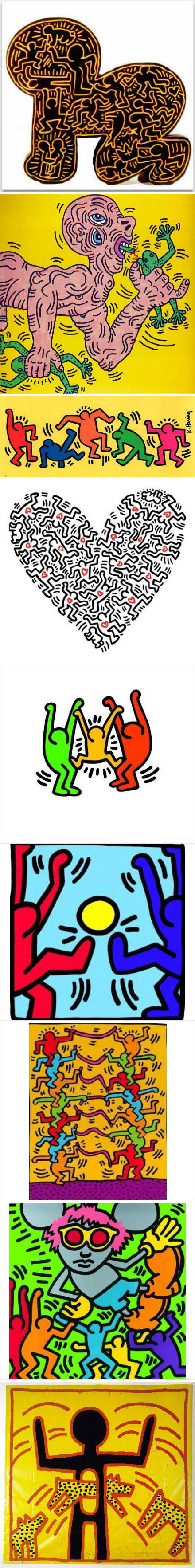 涂鸦艺术大师凯斯·哈林(keith haring)