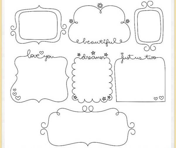 可爱的边边框框,简单实用(收藏)