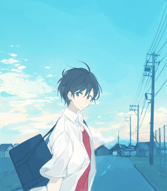 沐桩搬运阿松 小松 小清新 白衬衫 男子 pid:57658819