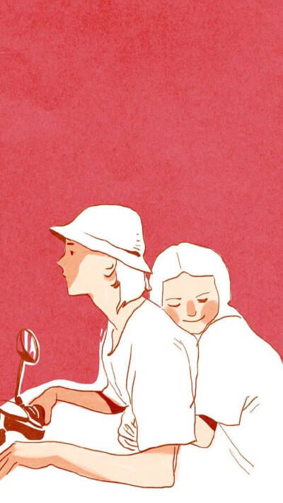 壁纸图情侣