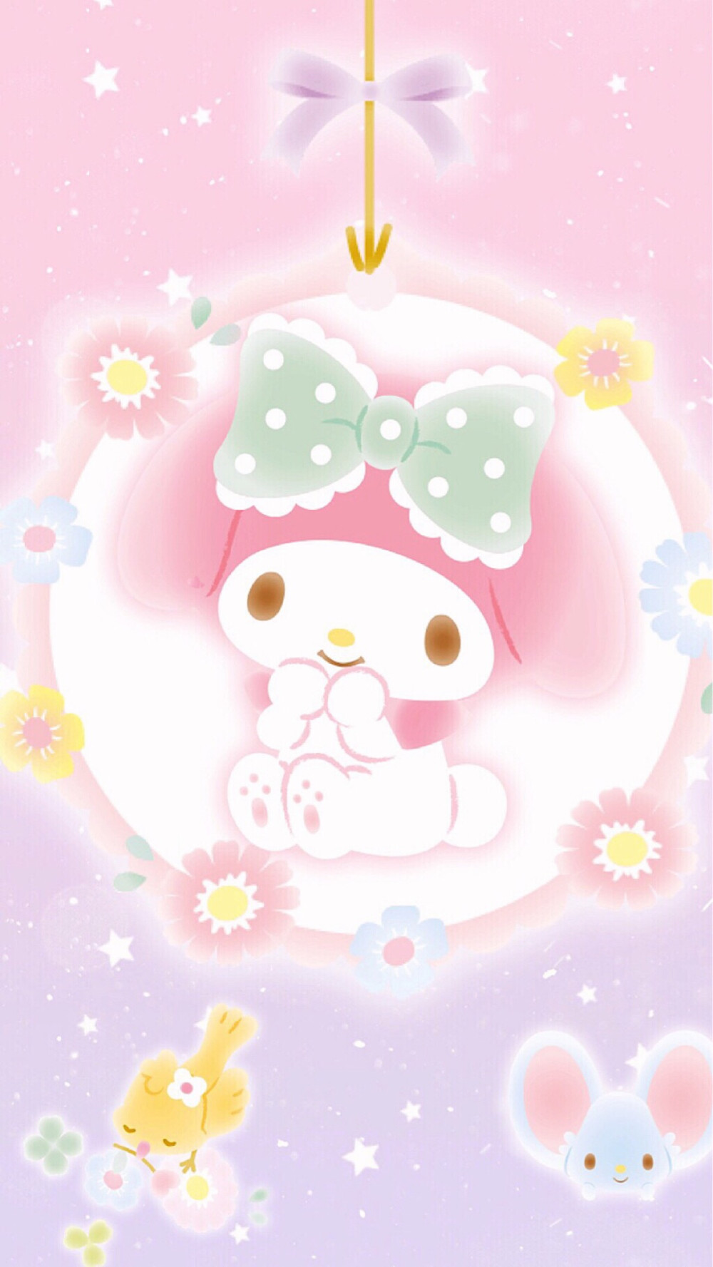 hellokitty高清壁纸,粉色kitty猫手机壁纸 自制sanrio可爱hellokitty,美乐蒂,自制壁纸,拿图点赞,可分享,请勿