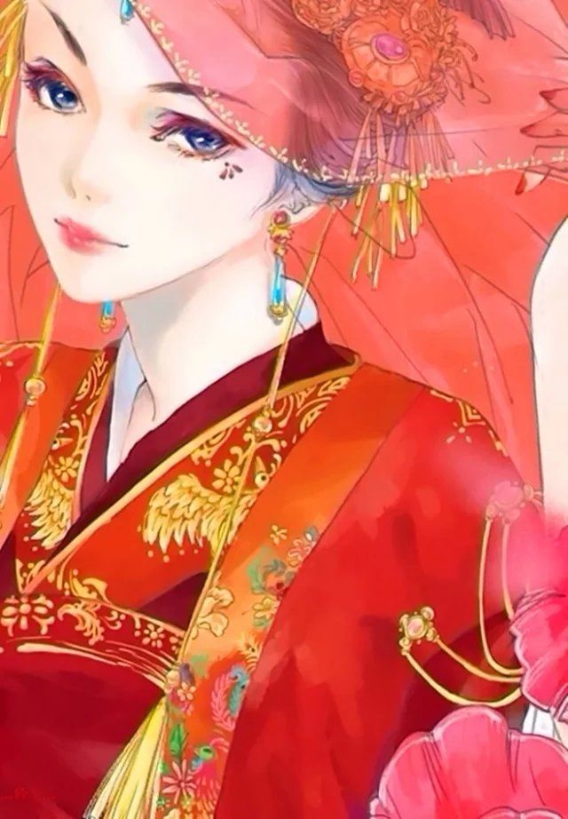 古风古韵的新娘子ω79