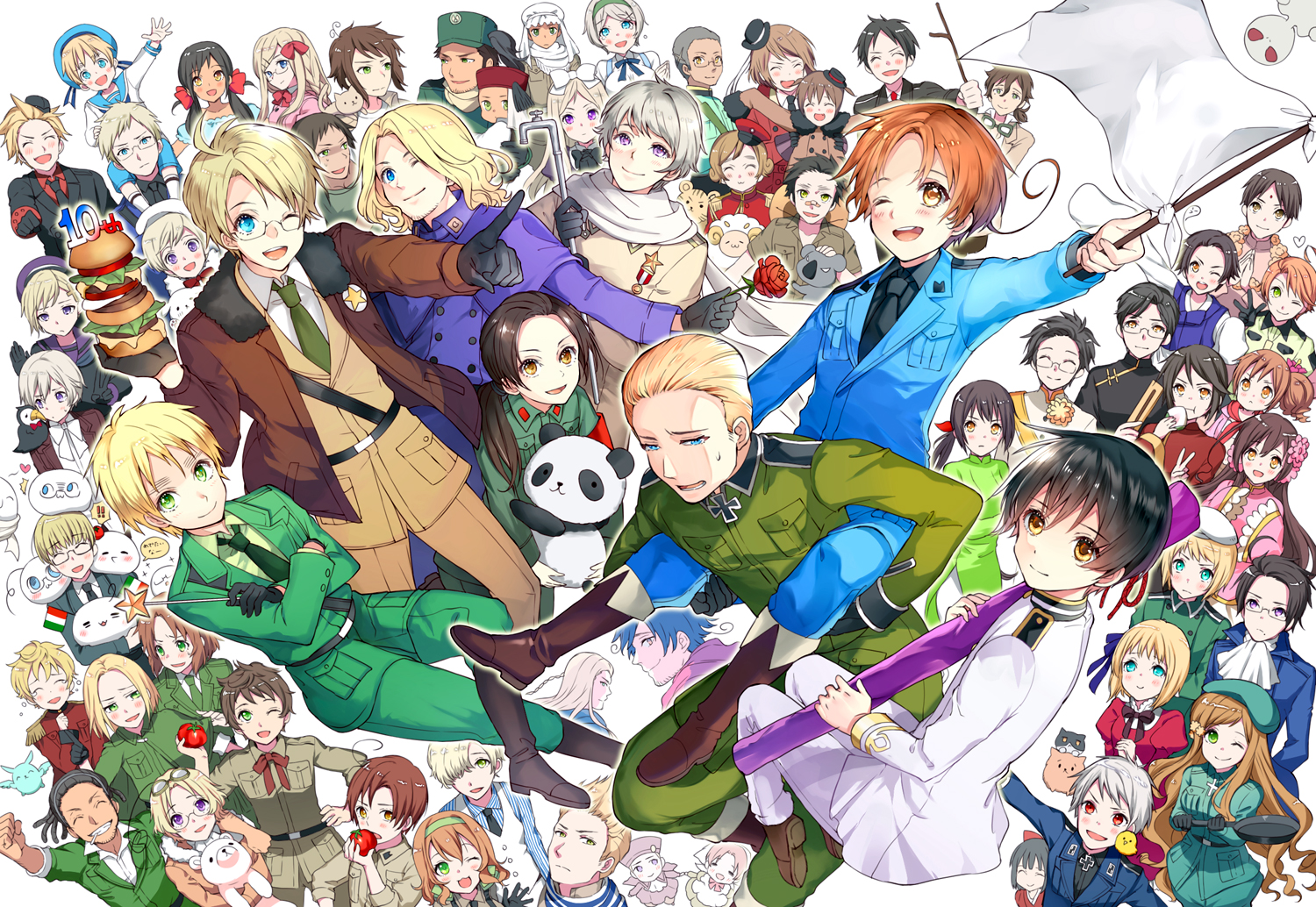 黑塔利亚 aph axis powers- hetalia