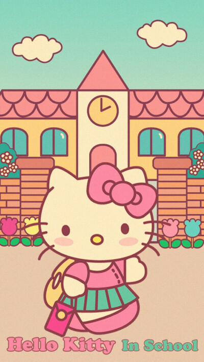 hello kitty "#卡通动漫&手机壁纸""