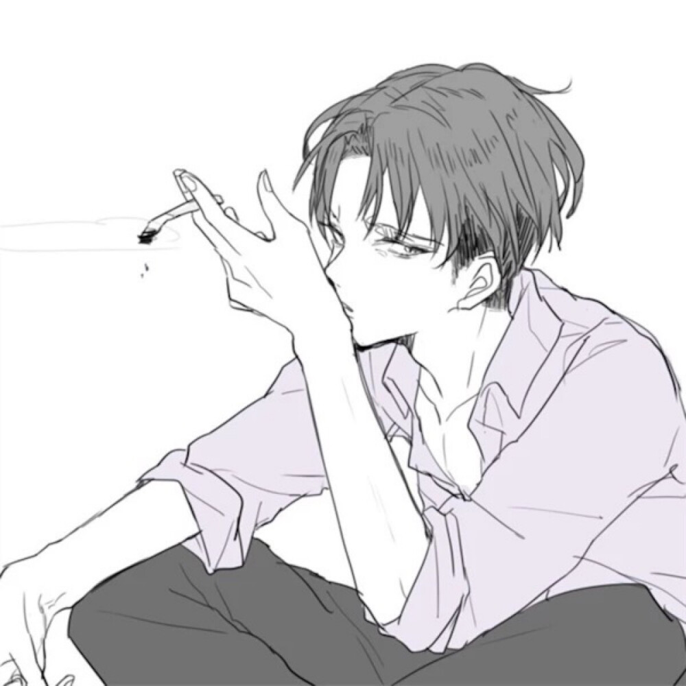 二次元 动漫 个性男生头像