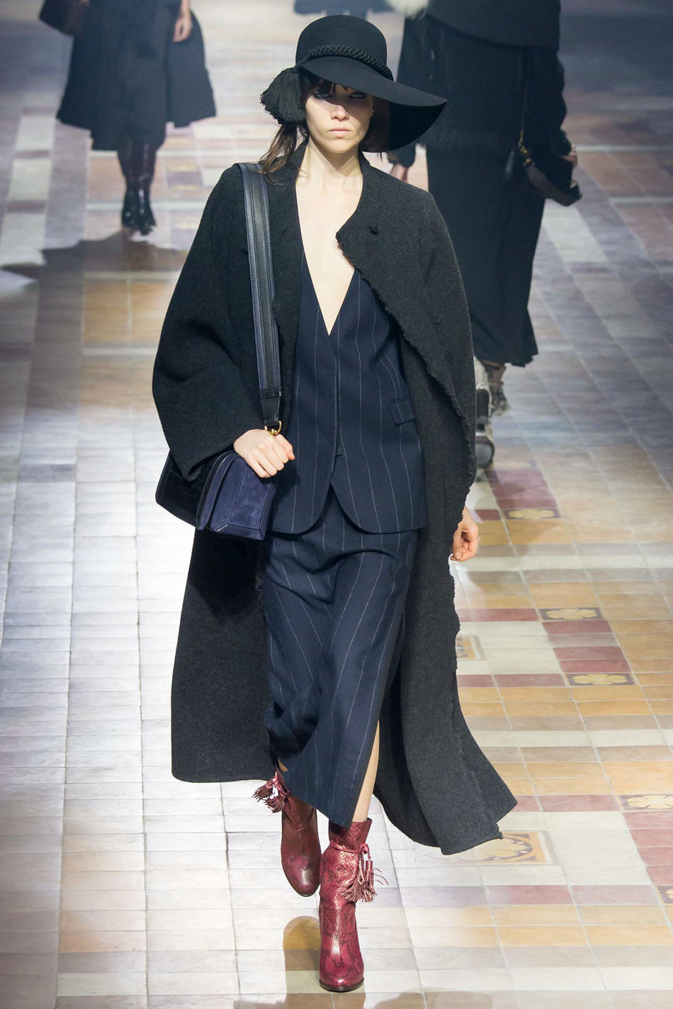 法国风情 lanvin 浪凡 2015秋冬巴黎时装周