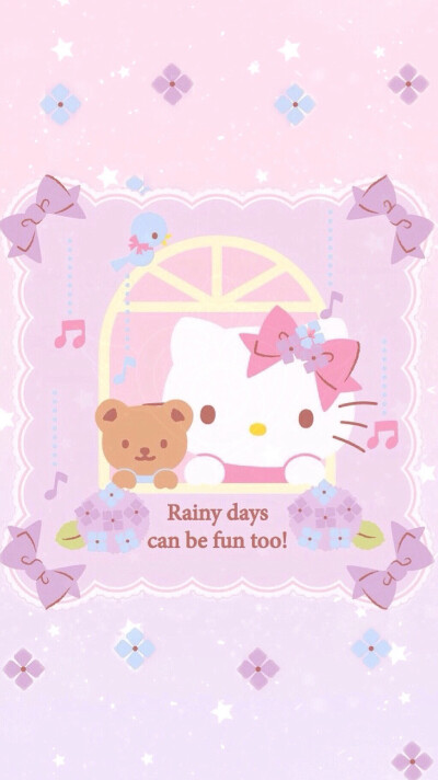自制sanrio可爱hellokitty,美乐蒂,双子星自制壁纸,拿图点赞,可分享