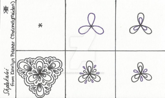 手帐hand drawn 教程 简笔画 花边