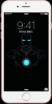 漫威 超级英雄 livephoto 锁屏 动态 iphone 壁纸 钢铁侠 复仇者联盟