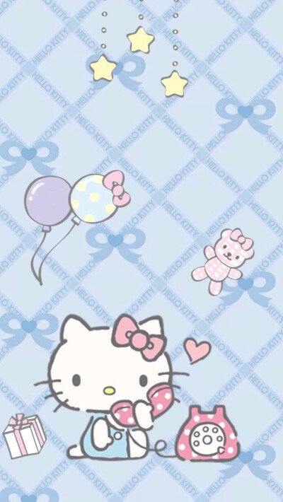 hello kitty "#卡通动漫&手机壁纸""