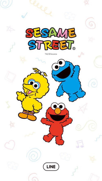 手机壁纸-{芝麻街sesame street}