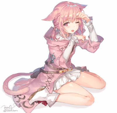 兽耳 猫耳 狐耳 兽尾 猫尾 狐尾  0 35 二次鲤  发布到  兽耳娘 图片