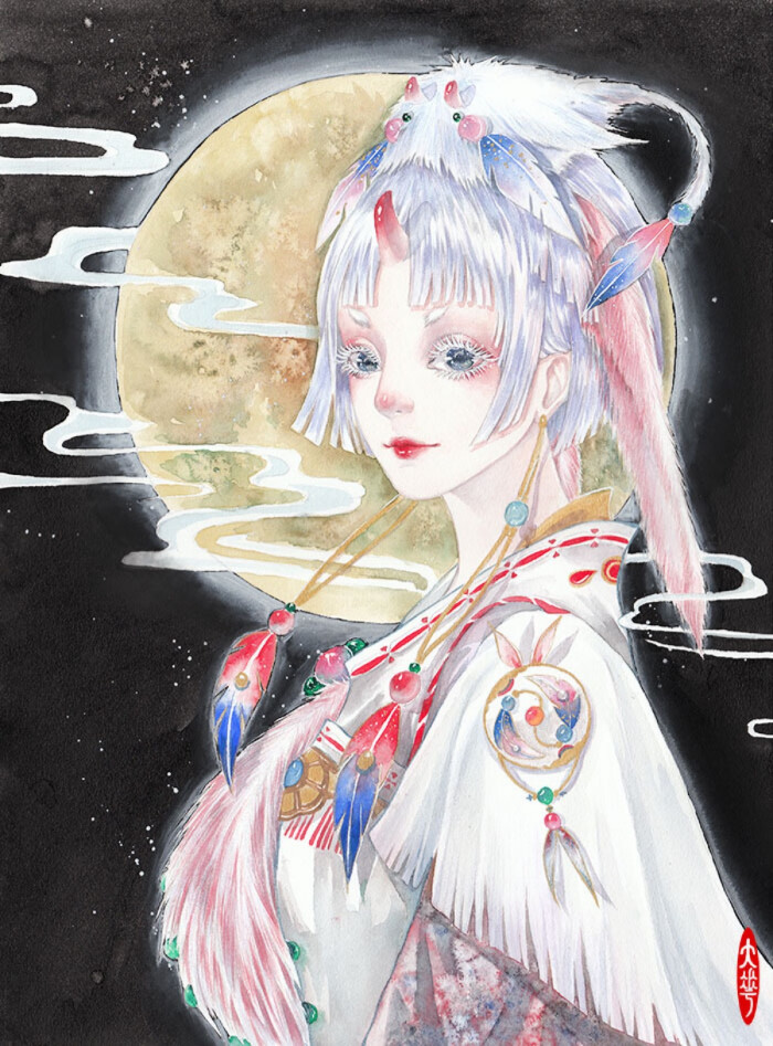 大花huamama】#动漫#插画#二次元#古风#唯美#人物#手绘#板绘