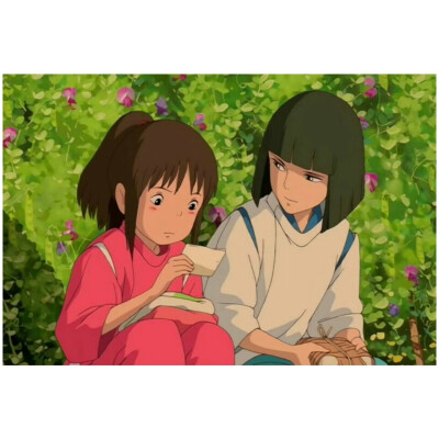 千与千寻 白边头像