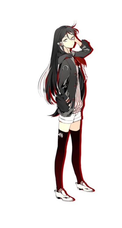 黑长发,女生,人设,人物,日常,服装