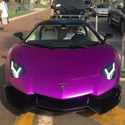 兰博基尼aventador sv,大牛紫曜◢超跑,◢跑车◢街拍,原创,生活,◢