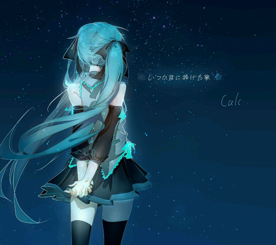 初音未来背影