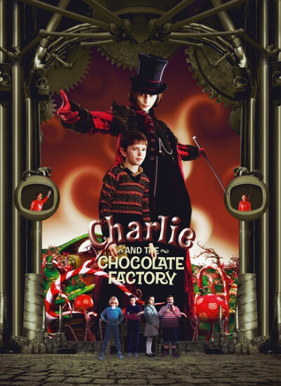 《查理和巧克力工厂》和许多小伙伴不一样,我先看的是《查理和巧克力