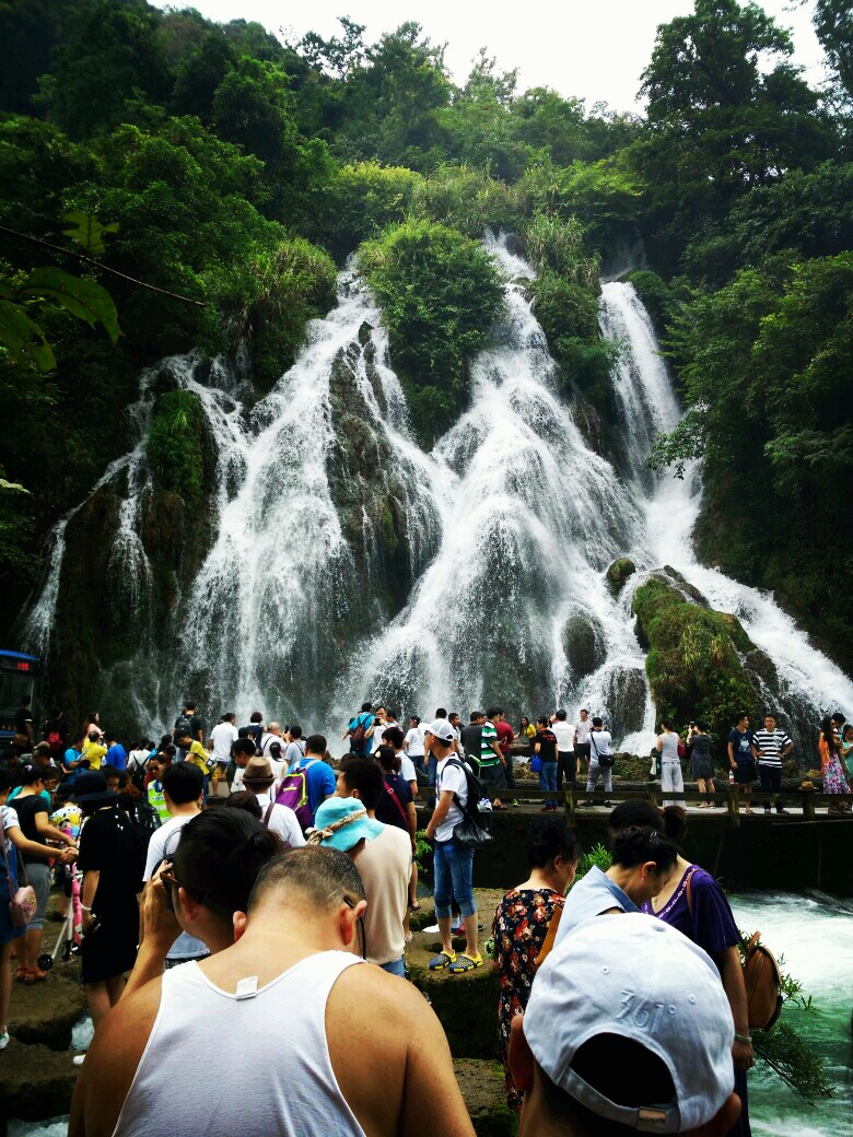 中国贵州荔波县小七孔景区