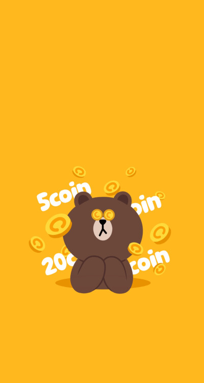 line friends 壁纸 超级可爱 清新 布朗熊 背景图 可妮兔 sally 鸡