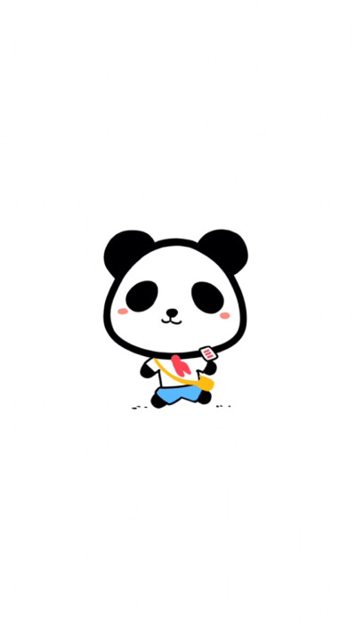 白底动漫猫咪壁纸