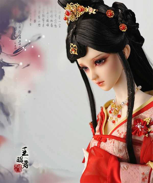 王昭君 sd娃娃 bjd 古装娃娃 古风 唯美 手机壁纸 头像