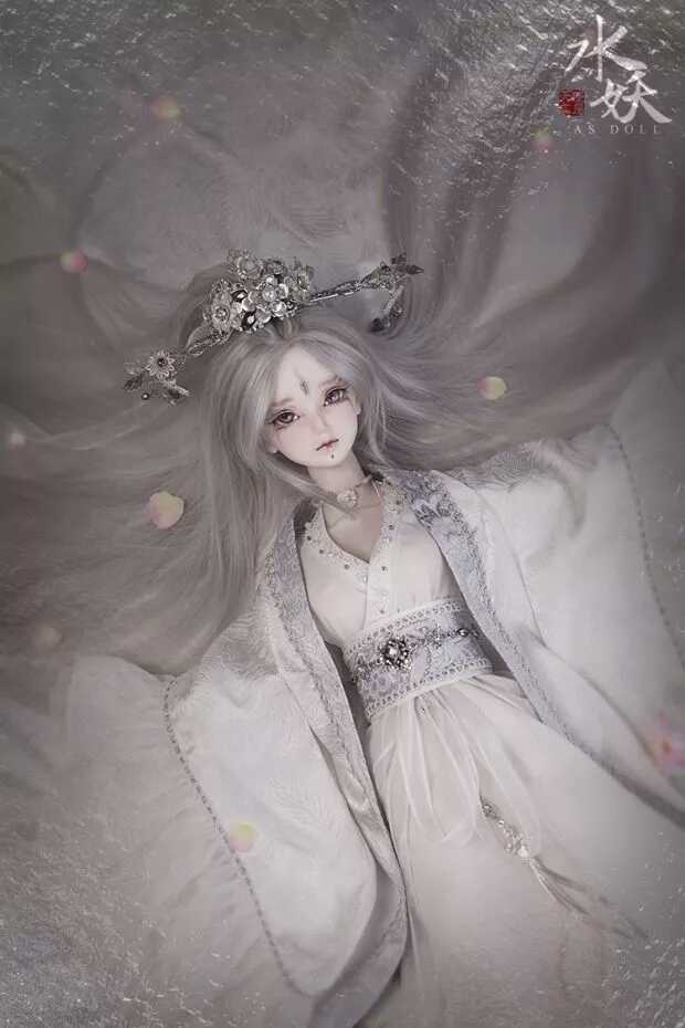 山海经 水妖 sd娃娃 bjd 古装娃娃 古风 唯美 手机壁纸 头像