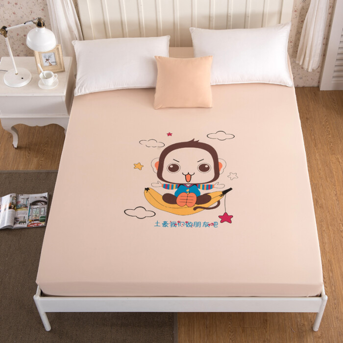 单件儿童卡通1.2m防滑床笠床罩席梦思床垫棕垫