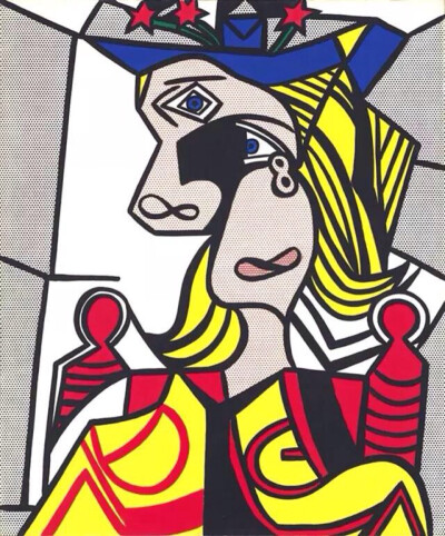 罗伊·利希滕斯坦(roy lichtenstein)被后人奉为美国"波普艺术之父"