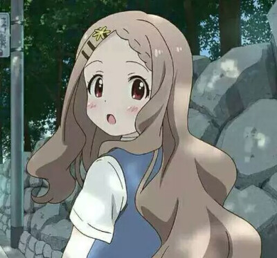 治愈动漫女