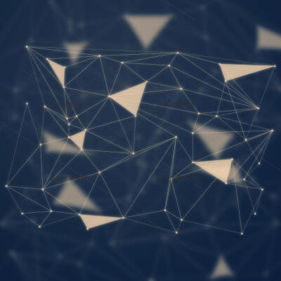 抽象几何三角网格线条创意海报背景设计png免抠高清图片素材png45