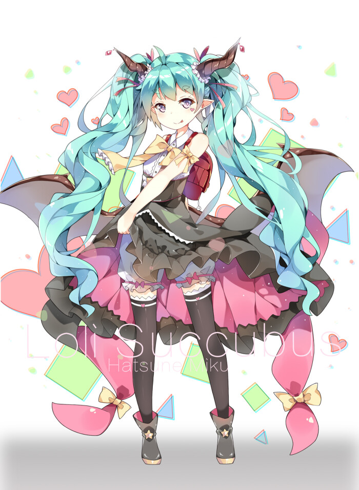 『沫沫』动漫原创 插画手绘 二次元 少女 唯美 萌 初音