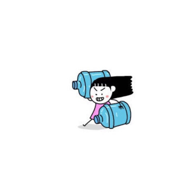 女汉子卡通头像