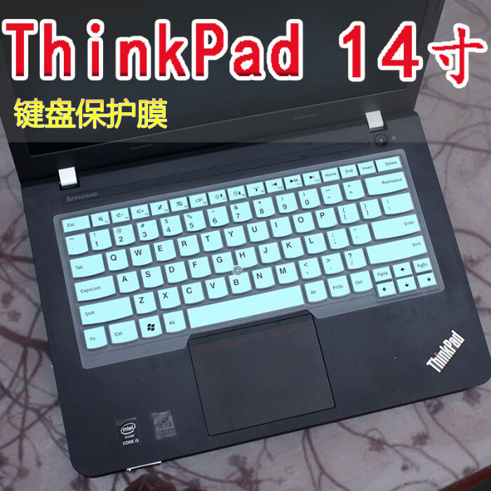 联想thinkpad e440键盘膜14寸e445 e450 e450c笔记本电脑保护套贴