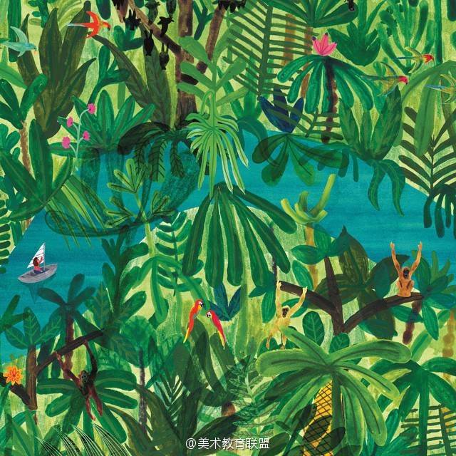 装饰画 热带雨林的秘密