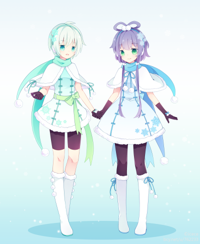 言和洛天依言洛服装设计