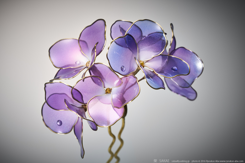 16 紫陽花簪 雨の花 Hydrangea 堆糖 美图壁纸兴趣社区