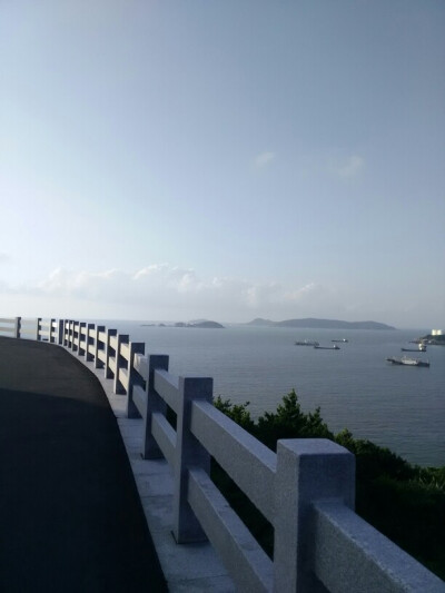 浙江温岭石塘镇环海绿道,骑行看海看花,很舒糊