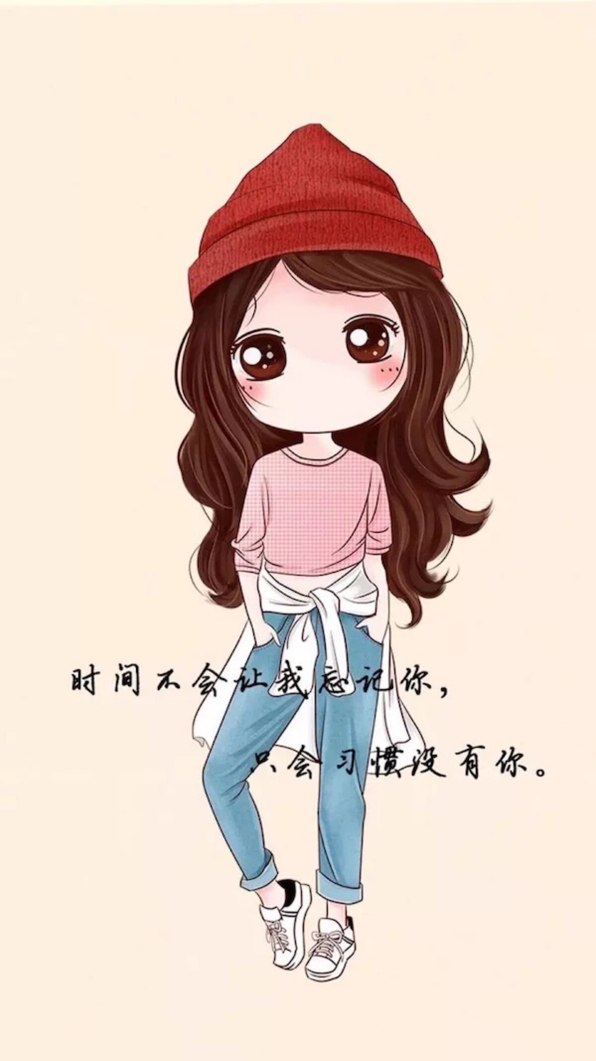 可爱的小薇 头像 美图 女生 壁纸 锁屏 萌萌图 插画