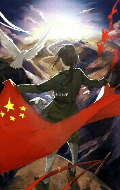 黑塔利亚王耀#耀君 生日快乐