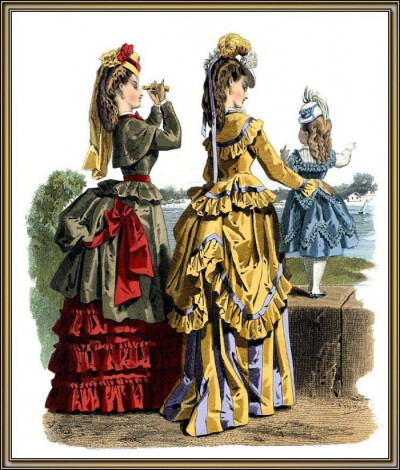 维多利亚时期贵族服饰