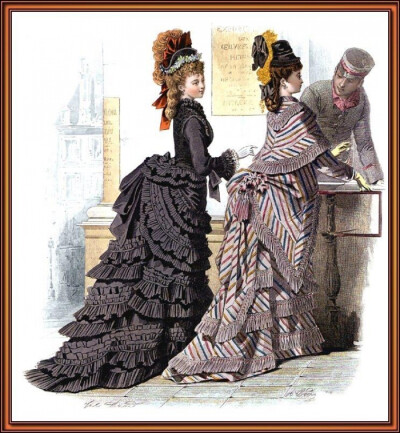 维多利亚时期贵族服饰