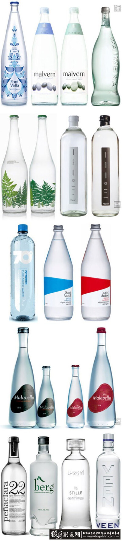 包装设计灵感 各种瓶子包装 创意瓶身设计 时尚瓶贴设计 精美瓶子包装