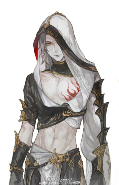 画末笙搬运//剑三同人 明教成男 古风美男//画师见水印